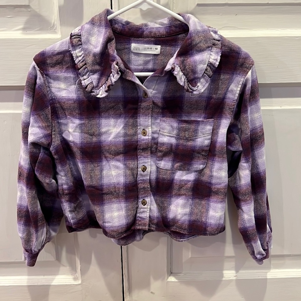 Zara flannel shirt